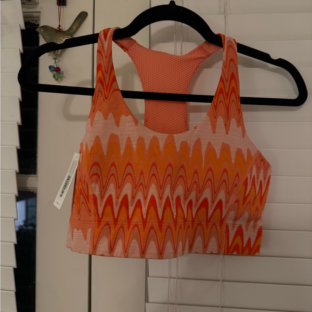Outdoor Voices Grapefruit Helios Sports Bra